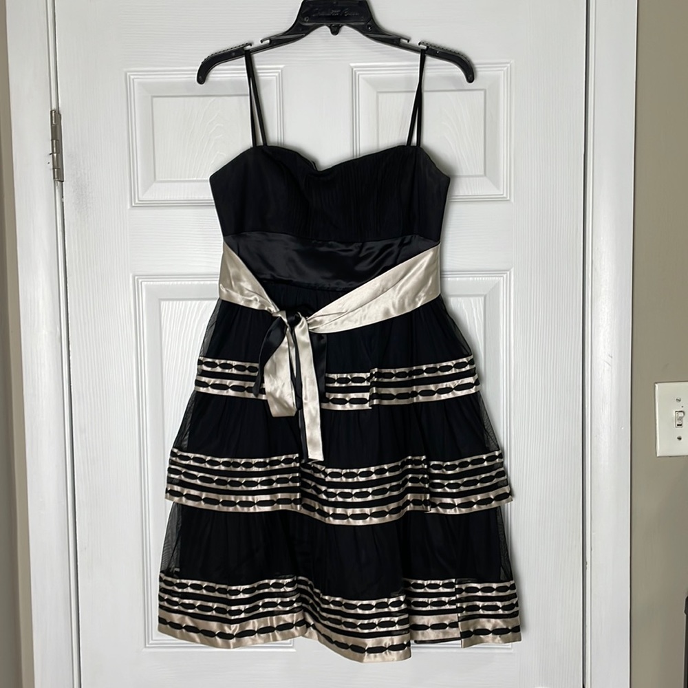 BCBGMaxAzria Black Strapless Cocktail Dress - NWOT